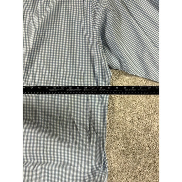 Ralph Lauren Shirt Mens XLARGE blue gingham check Button‎ Up long sleeve SIZE XL - Picture 5 of 7